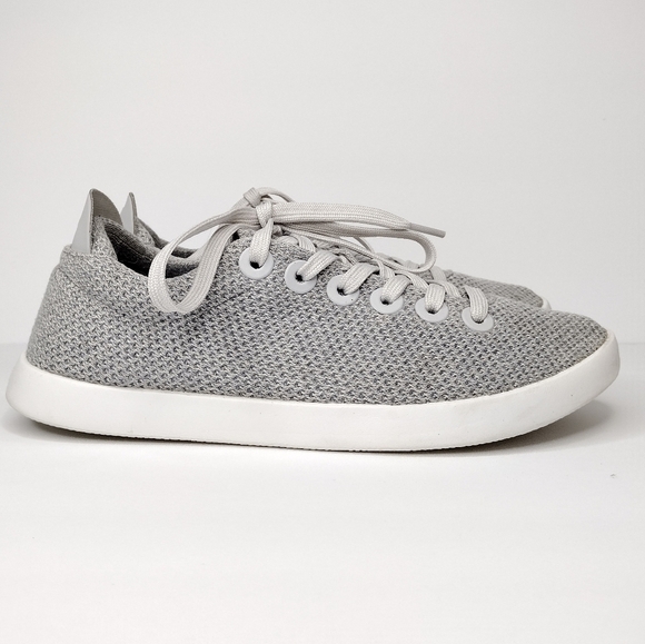 Allbirds TR Tree Pipers Women's Knit Lace Up Gray Sneakers Shoes - Picture 3 of 10